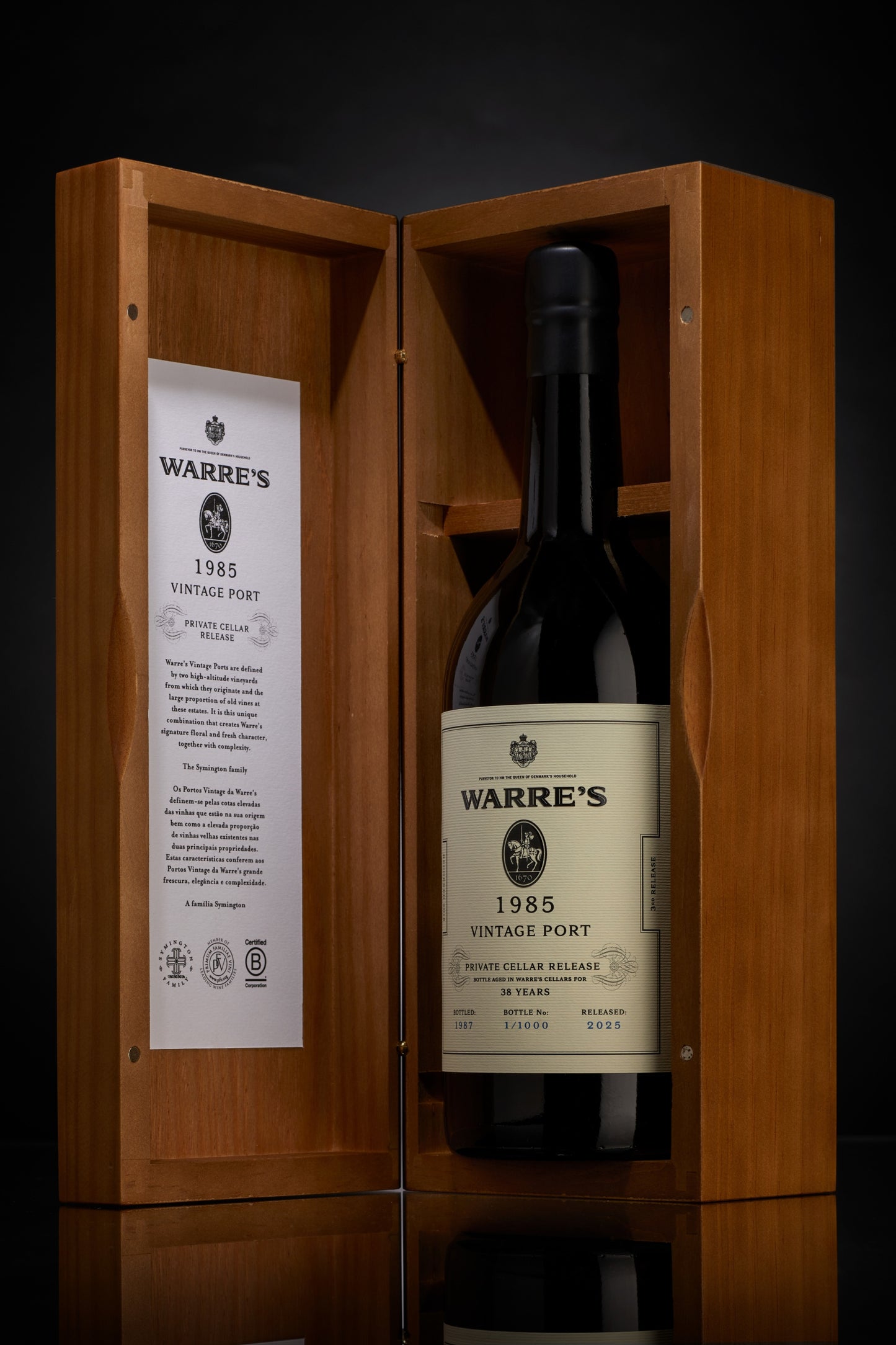 Warre's Vintage 1985 Private Cellar Release
